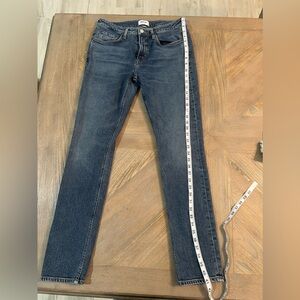 AGOLDE Devon Low Rise Medium Wash Straight Sz 28